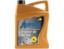 Моторное масло ALPINE Longlife III 5W30 / 0100288 (4л)