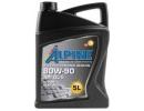Трансмиссионное масло Alpine Gear Oil TDL 80W90 GL-4/GL-5 / 0100722 (5л)