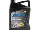 Трансмиссионное масло Alpine Syngear 75W90 / 0100742 (5л)