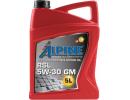 Моторное масло ALPINE RSL 5W30 GM / 0101362 (5л)                                                            