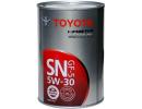 Моторное масло Toyota Motor Oil SN/CF GF-5 5W30 / 0888010706 (1л)