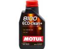 Моторное масло Motul 8100 Eco-clean + 5W30 / 101580 (1л)