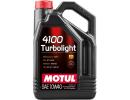 Моторное масло Motul 4100 Turbolight 10W40 / 109462 (4л)