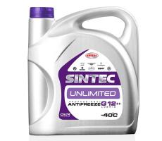 Антифриз Sintec G12++ Unlimited -40 С фиолетовый 5кг