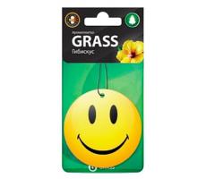 Ароматизатор салона бумажный Grass Smile (гибискус)