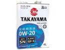 Моторное масло Takayama 0W20 / 605039 (4л) 