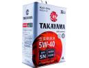 Моторное масло Takayama 5W40 / 605045 (4л)