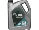 Моторное масло S-OIL DRAGON CF-4/SG 15W40 / DCF15406 (6л)