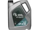 Моторное масло S-OIL DRAGON CF-4/SG 5W30 / DCF5306 (6л)