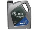 Моторное масло S-OIL DRAGON CH-4/SJ 10W30 / DCH10304 (4л)