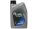 Моторное масло S-OIL DRAGON CH-4/SJ 15W40 / DCH15401 (1л)