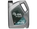 Моторное масло S-OIL DRAGON CH-4/SJ 15W40 / DCH15406 (6л)