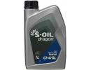 Моторное масло S-Oil DRAGON CI-4/SL 10W40 / DCI10401 (1л)