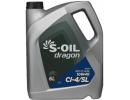 Моторное масло S-Oil DRAGON CI-4/SL 10W40 / DCI10406 (6л)