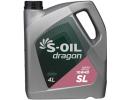 Моторное масло S-OIL Dragon SL 10W40  /  DSL10404 (4л) 