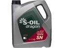 Моторное масло S-OIL DRAGON SN 10W30 /DSN10305 (5л)